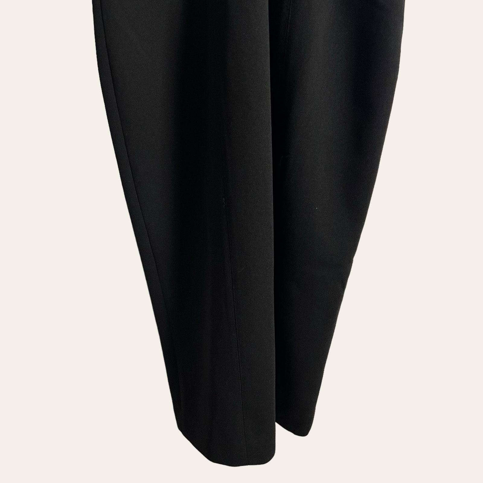 Misha Benecia Black Strappy Back Midi Cocktail Dress Size 10 — image 8 of 8